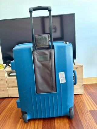 Maleta Grande Rígida American Tourister Azul