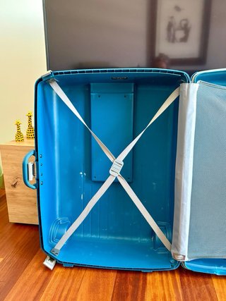 Maleta Grande Rígida American Tourister Azul