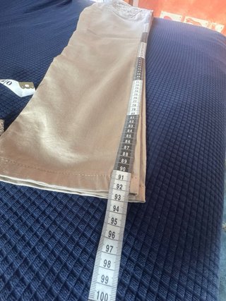 Pantaloni REBEL QUEEN beige con strass