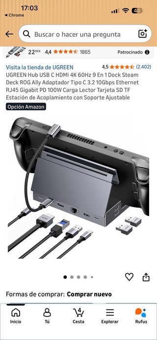 Dockstation Ugreen 9 en 1