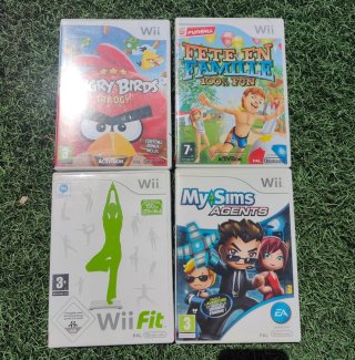 Pack 4 Juegos Wii