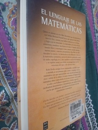 El Lenguaje de las matema..Keith Devlin=10€+regalo