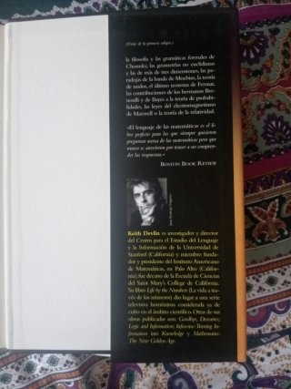 El Lenguaje de las matema..Keith Devlin=10€+regalo
