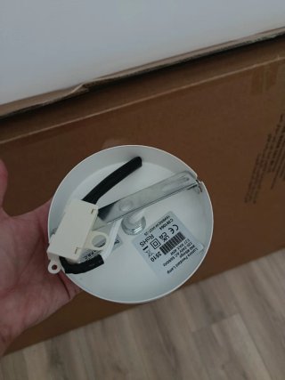 Cable para lámpara de techo blanco. Tengo dos.