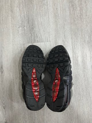 Zapatillas Nike Air Max 95 Negras Rojas