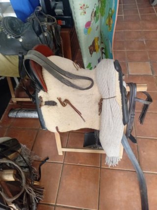 Montura y cabezal vaquero