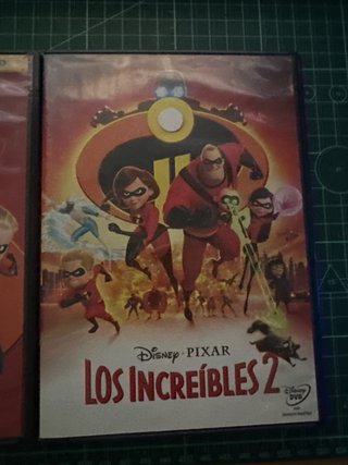 Los Increíbles 1 y 2 DVD (Español)