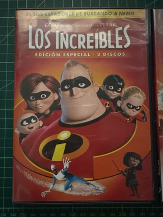 Los Increíbles 1 y 2 DVD (Español)
