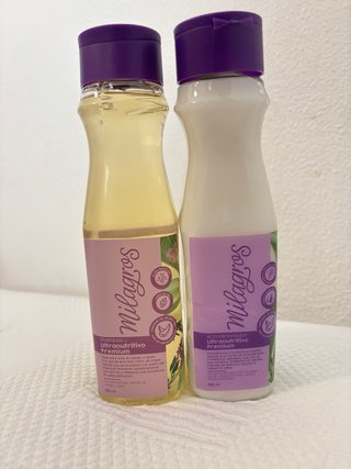 Set Milagros: Mascarilla, Acondicionador y Shampoo