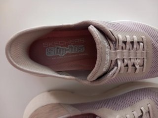 Zapatillas Skechers Slip-ins Go Walk Beige/Rosa
