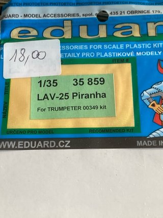 Eduard 1/35 LAV-25 Piranha per Trumpeter