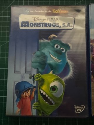 Pack 2 Películas Monstruos S.A. y University DVD