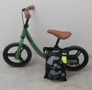 Bicicleta infantil Kinderkraft + protecciones