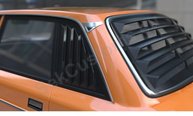 Louvre lateral trasero de Volvo serie 200