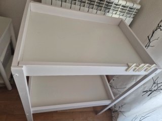 Cambiador Bebé Blanco IKEA
