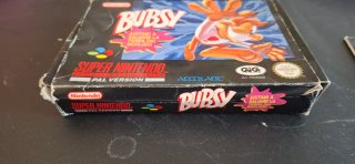 Bubsy Super Nintendo snes boxato completo Gig
