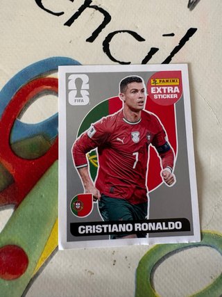 Cristiano Ronaldo Panini Extra sticker