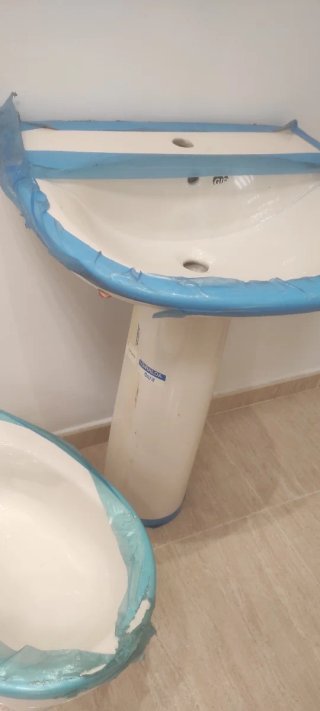Conjunto Lavabo y Bidé Roca Blanco