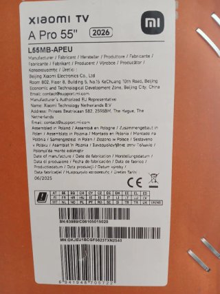 Smart TV 55 Negra