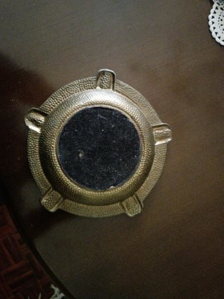 Cenicero recuerdo Portugal Bronce