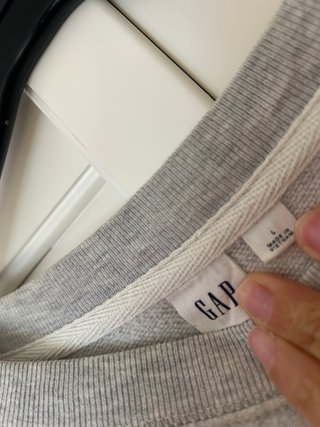 Sudadera Gap Gris y Rosa