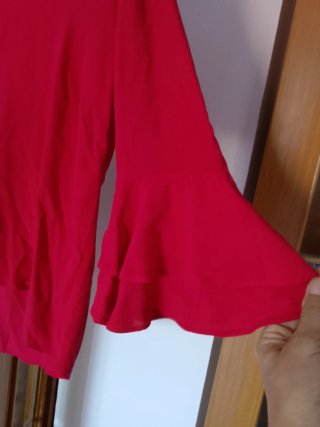 Blusa Zara Roja