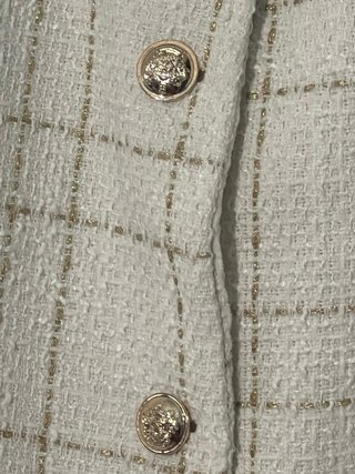 Chaqueta  Cuadros Dorados