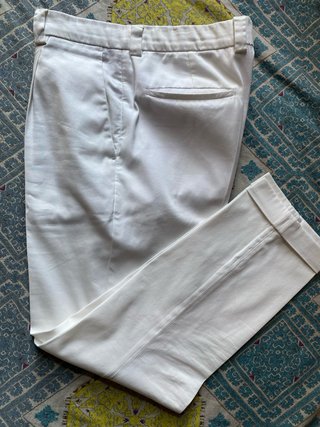 Pantaloni Brunello Cucinelli Bianchi