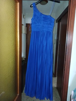 Vestido de fiesta azul