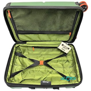 Maleta Jeep 4 Ruedas Verde Negra