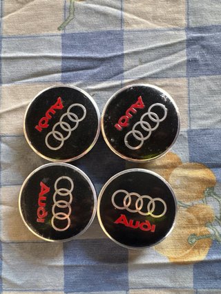 Tapas de buje Audi (Set de 4)