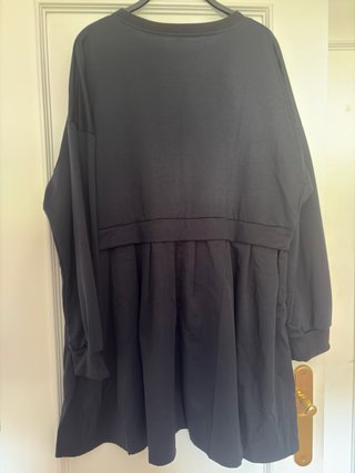 Vestido Sudadera Falda Camisa azul oscuro