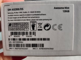 Samsung Galaxy A52s 5G Verde