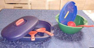 Set Tupperware per servire