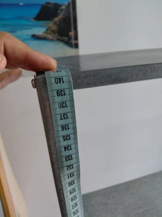 Estantería aluminio 4 baldas
