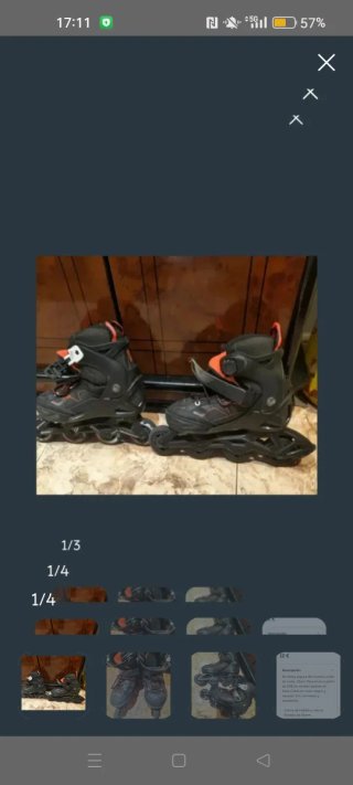 Patines en línea Oxelo negros