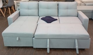 Sofá Cama, ·PAU Tela·, Gris, ·Cómodo. ¡EN OFERTA!