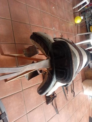 Lote montura y cabezal vaquero