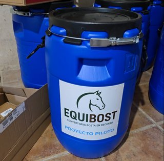 Compostador piloto para estiércol equino– Equibost