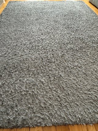 Alfombra gris 160x230