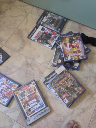 Lote Juegos PlayStation 2 escriban pa uno en espec