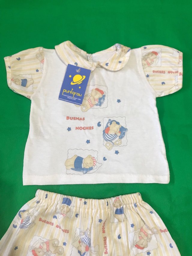 Conjunto bebé Buenas Noches ositos o para reborn