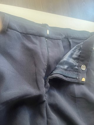 Pantaloni eleganti blu scuro per ufficio