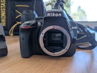 Pack Nikon D3300 + Objetivos 18-55 y 55-200