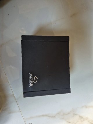 Reloj Jaguar Negro y Plateado