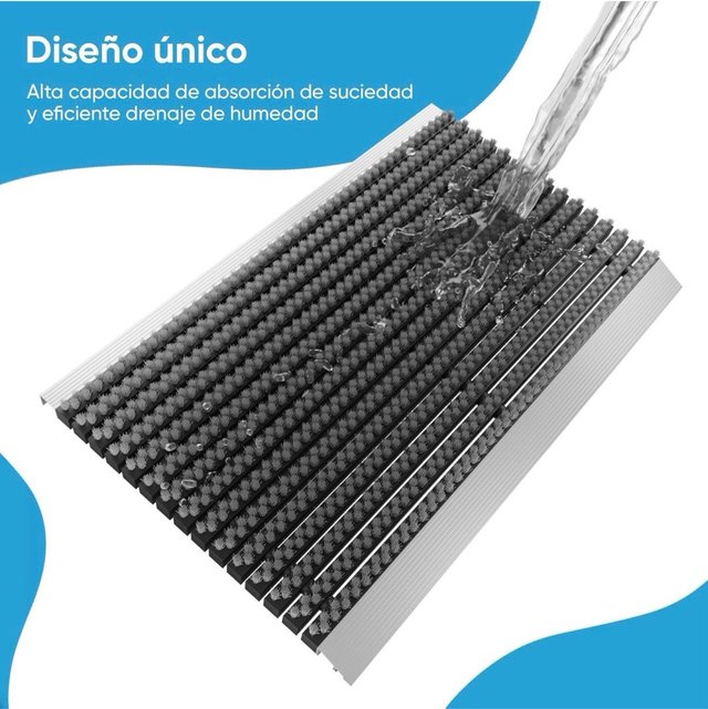 Felpudo aluminio 55x90 cm