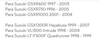 Regulador de corriente Suzuki GSXR  600/750/1000