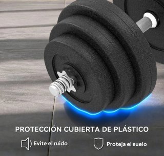 Juego Mancuernas con Pesos Ajustables