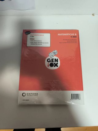 Matemáticas B 4 ESO : Geniox