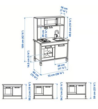 Piccola cucina IKEA per bambini